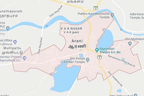 Arni, Tiruvanamalai (Image source: Google Maps)