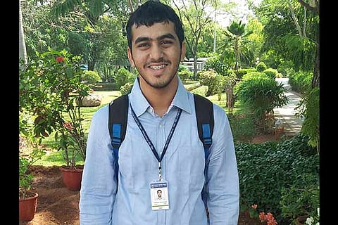 Siddhant Nair, the only student admitted to the Christian Medical College, Vellore, in 2017-18