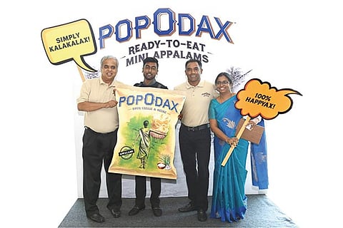 NandaKumar, Chief Mentoring Officer, Shivanka Lankalingam, ED, Lankalingam, CMD, and Lavanya Kumaraguru, COO