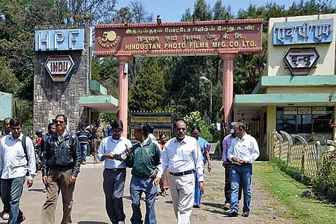 File photo of Hindustan Photo Films (HPF) in Ooty