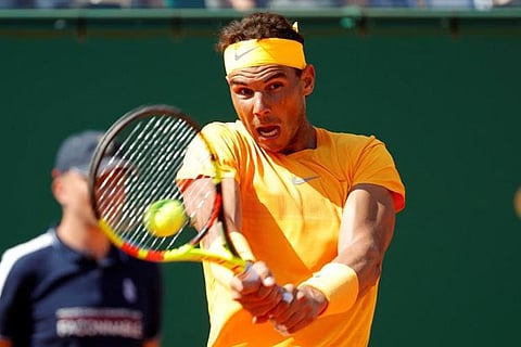 Rafael Nadal booked a place in the Barcelona Open final