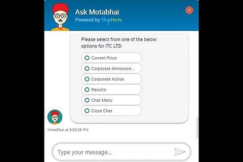 AI based chatbot Ask Motabhai