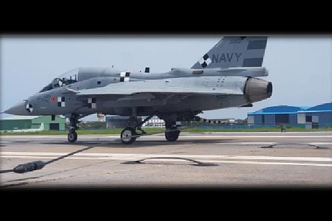 Screengrab of the LCA with the new landing tech