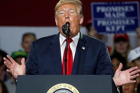 US President Donald Trump