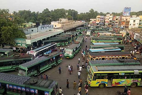 The Kancheepuram central bus stand lacks several amenities