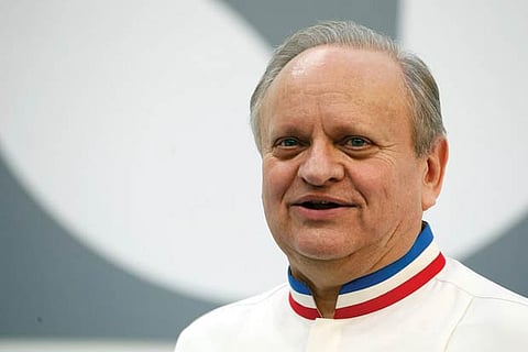 French Chef Joel Robuchon