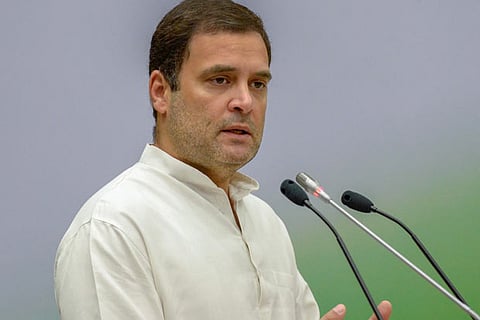 Congress President Rahul Gandhi