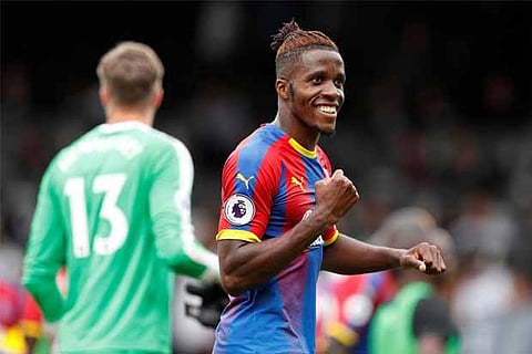 Crystal Palace's Wilfried Zaha