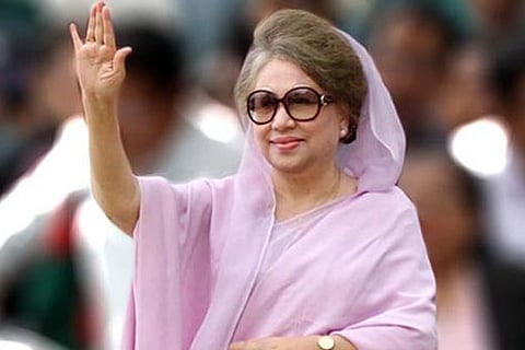 Former Bangladesh prime minister Khaleda Zia