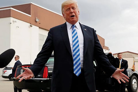 US President Donald Trump