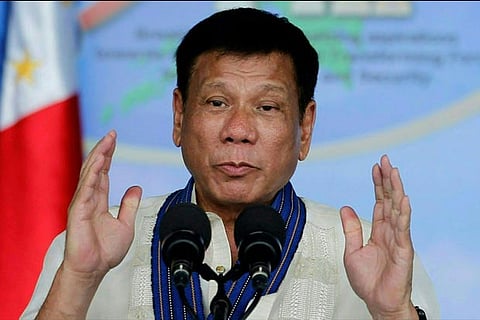 Philippine President Rodrigo Duterte