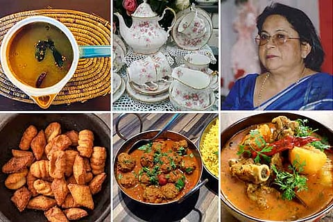 Various dishes.(Inset: Dr. Beatrix D?souza)