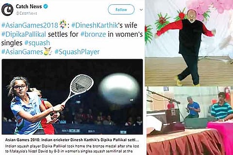 Trending in TN: Muslim man offers namaz at Gurdwara, 'Dancing Uncle' back with Mithun's hit song and Twitter outraged over reporting Pallikal as Dinesh Karthik’s wife