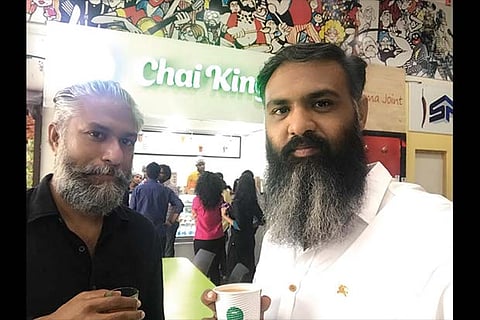 Balaji Sadagopan, Co-Founder-COO, Chai Kings with Jahabar Sadique, Co-Founder and CEO