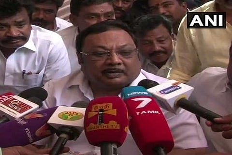 Former Union Minister MK Alagiri