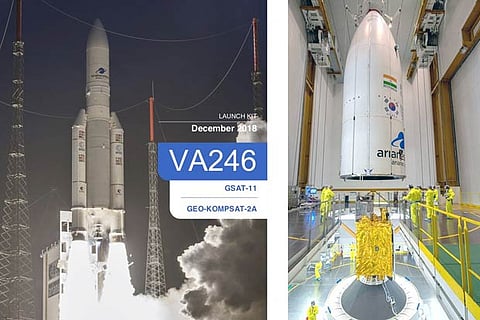 GSAT-11, ISRO’s ‘heaviest’ satellite to be launched from French Guiana on Dec 5