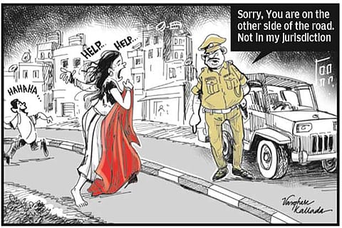 A no man’s land under Padi flyover