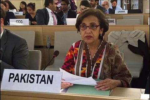 Pakistan Foreign Secretary Tehmina Janjua