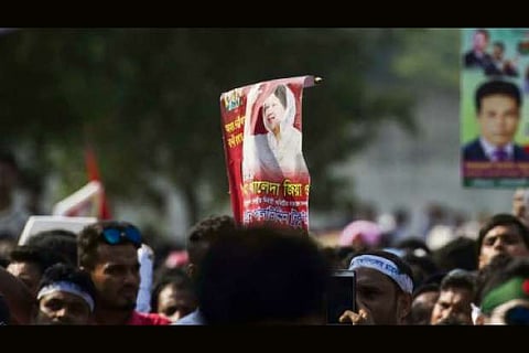 Bangladesh party says hundreds of supporters held before polls