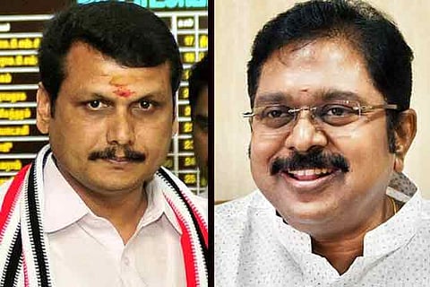 V Senthil Balaji and TTV Dhinakaran