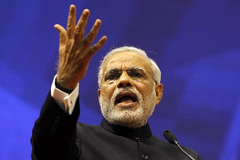 National security is a punching bag for Congress: PM Modi