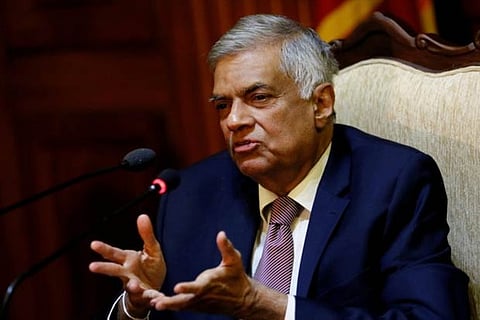 Srilankan PM Ranil Wickremesinghe