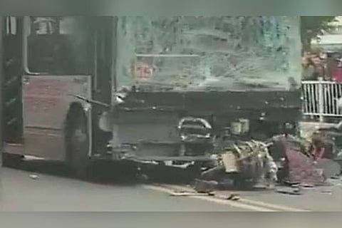 Image taken from chinese state television