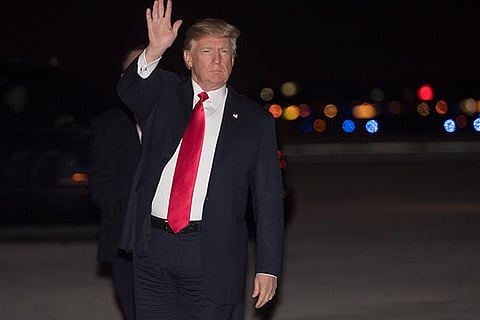 US President Donald Trump