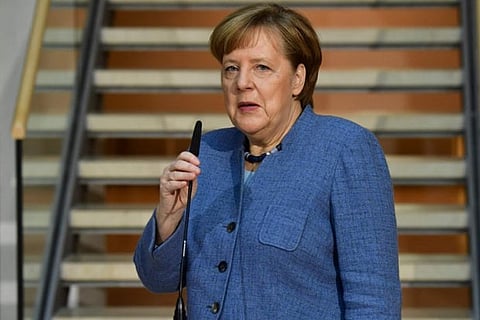 German Chancellor Angela Merkel