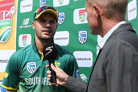 South Africa's stand-in skipper Aiden Markram