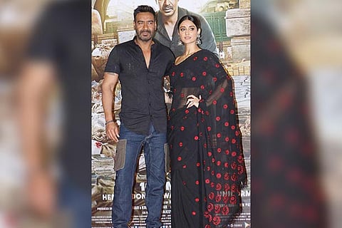 Ajay Devgn with Ileana D?Cruz