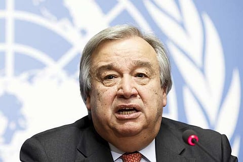 UN Secretary-General Antonio Guterres