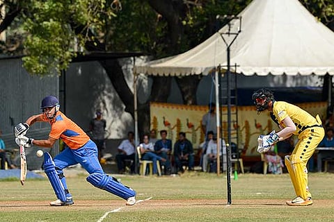 Madhya Pradesh?s Rameez Khan scored an unbeaten 78 against Tamil Nadu