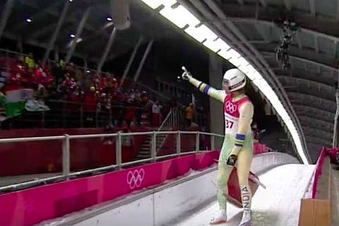 Indian luger Shiva Keshavan placed 34th after two rounds in Pyeongchang Winter Olympics