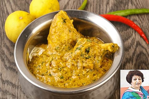 Kothamalli pudina kozhi varutha curry (Insert: Chef Ramaa Shanker)