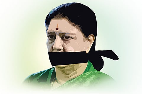 File photo of VK Sasikala