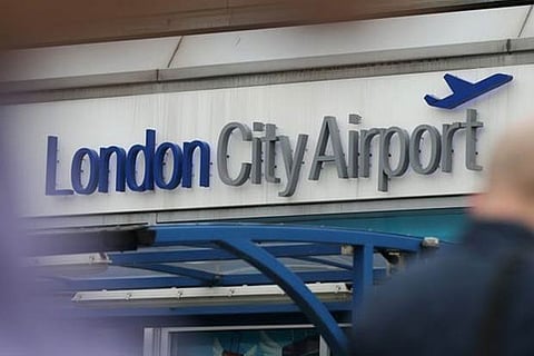 London City Airport shut after WW2 bomb found in Thames