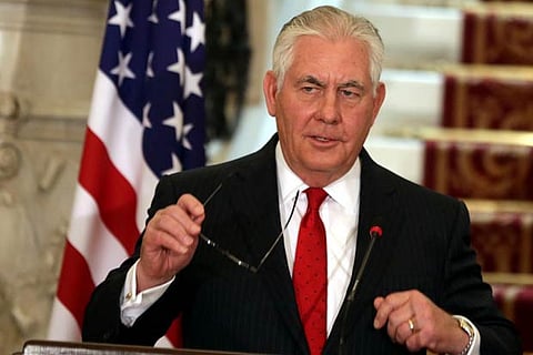 US Secretary of State Rex Tillerson
