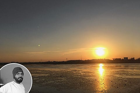 Serapancherry lake (Inset: Karthic SS)