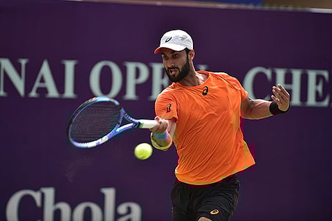 Second seed Yuki Bhambri defeated Spain?s Bernabe Zapata Miralles 6-1, 7-6 (3)