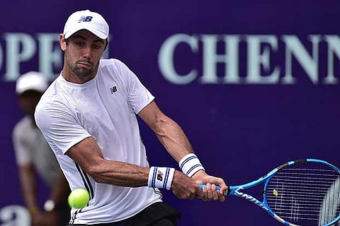 Top seed Jordan Thompson moved into the last eight