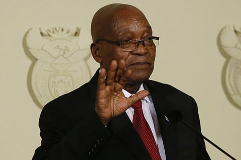 Jacob Zuma resigned as President of South Africa