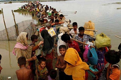 File photo of Rohingya refugees