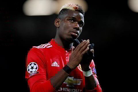 Manchester United midfielder Paul Pogba