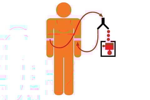 When a cancer survivor met her saviour