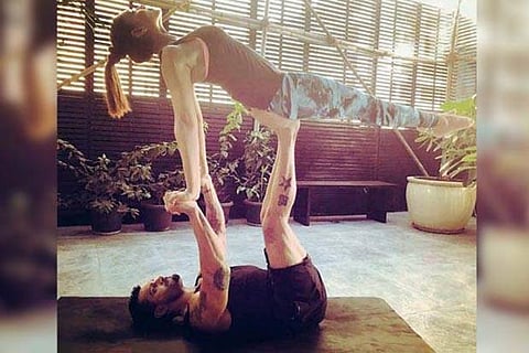 Karan and Bipasha give us fitness goals