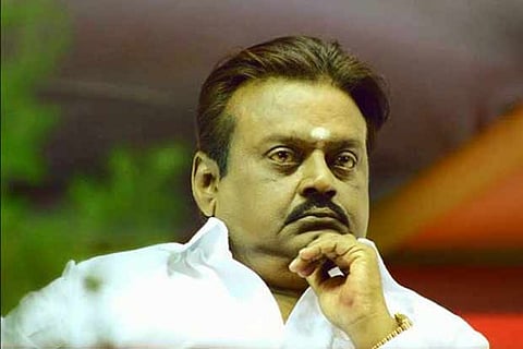 DMDK leader Vijayakanth