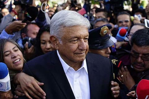 Mexico's President-Elect Andres Manuel Lopez Obrador