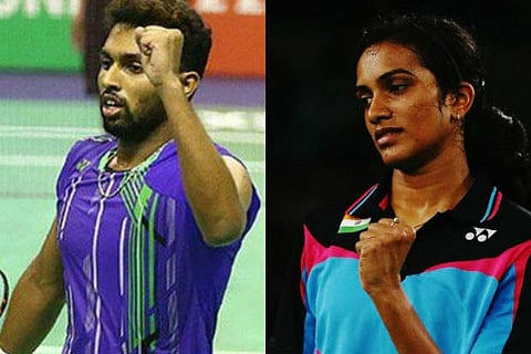 HS Prannoy and PV Sindhu