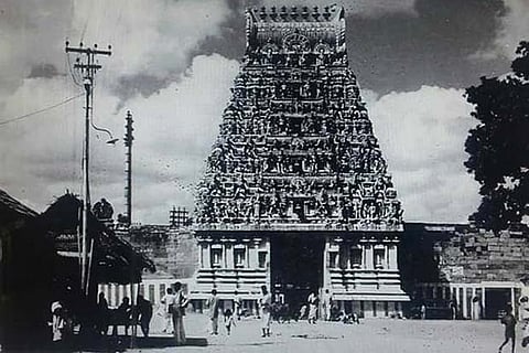 A temple in the city